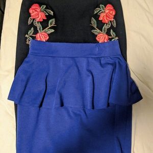 Set of 2 pencil skirts